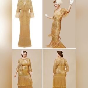 1920s flapper style dress